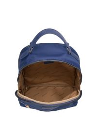 Wittchen - Damski plecak nylonowy prosty granatowy. Kolor: niebieski. Materiał: nylon. Styl: klasyczny, elegancki #4