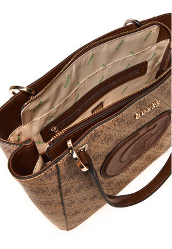 Guess Torebka HWESG9 51325 Beżowy. Kolor: beżowy. Materiał: skórzane