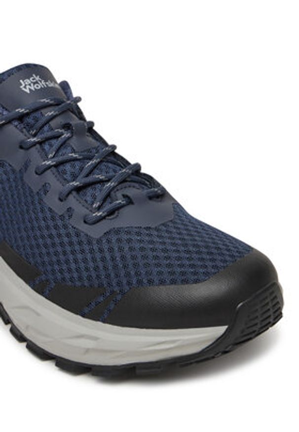 Jack Wolfskin Sneakersy -Hike Ventura Lite Xt Vent Low M A64206 Granatowy. Kolor: niebieski. Materiał: materiał