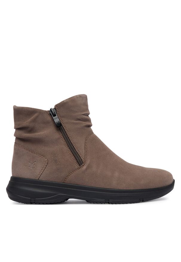 Botki Caprice. Kolor: szary