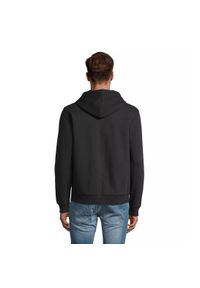 SOL'S - Bluza z kapturem i zamkiem błyskawicznym Sol's Spike. Typ kołnierza: kaptur. Kolor: czarny #1
