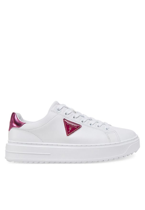 Sneakersy Guess. Kolor: biały