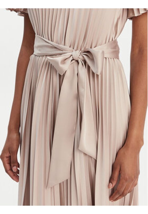 Joseph Ribkoff Sukienka koktajlowa 261752 Beżowy Regular Fit. Kolor: beżowy. Materiał: syntetyk. Styl: wizytowy