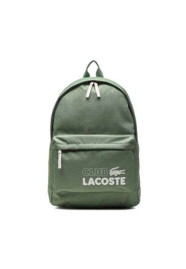 Plecak Lacoste. Kolor: zielony