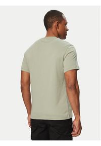 Calvin Klein T-Shirt LV04LG222G Khaki Slim Fit. Kolor: brązowy. Materiał: bawełna #4