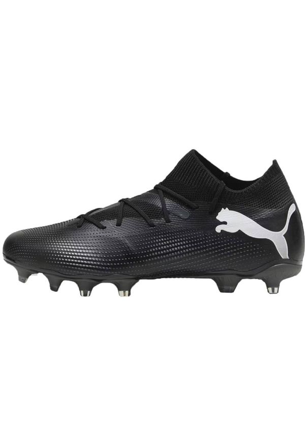 Puma - Buty Piłkarskie Dla Dorosłych Unisex Future 7 Match Firm Ground. Kolor: czarny. Sport: piłka nożna