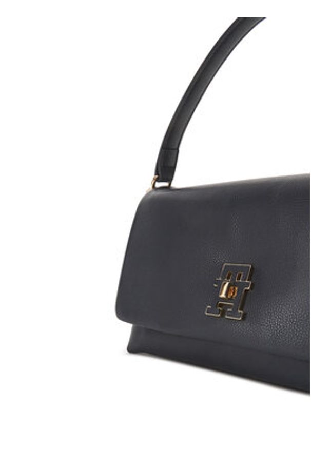 TOMMY HILFIGER - Tommy Hilfiger Torebka Th Modern Conv Crossover AW0AW17465 Granatowy. Kolor: niebieski. Materiał: skórzane