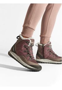 Merrell Śniegowce Antora Sneaker Boot Wp J066930 Bordowy. Kolor: czerwony. Materiał: materiał #6