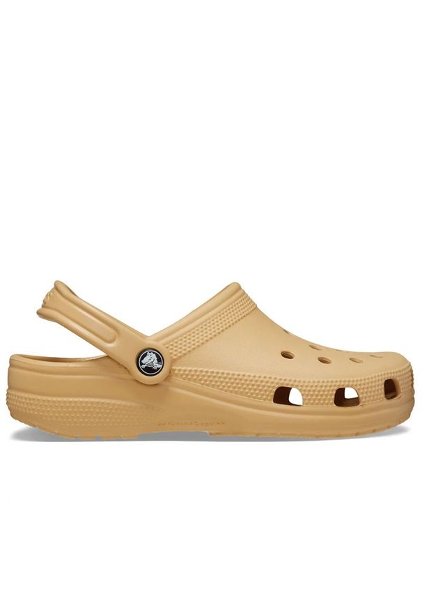 Klapki Crocs Classic Clog 10001-209 - brązowe. Kolor: brązowy. Materiał: materiał. Sezon: lato