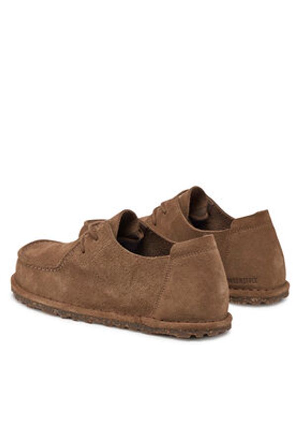 Birkenstock Półbuty Utti Lace 1027321 Brązowy. Kolor: brązowy. Materiał: zamsz, skóra