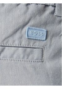 BOSS Szorty materiałowe Kane1 50557537 Niebieski jasny Regular Fit. Kolor: niebieski. Materiał: syntetyk, len #5