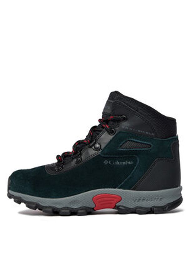 columbia - Columbia Trekkingi Youth Newton Ridge™ Amped 2044121 Czarny. Kolor: czarny. Materiał: zamsz, skóra. Sport: turystyka piesza