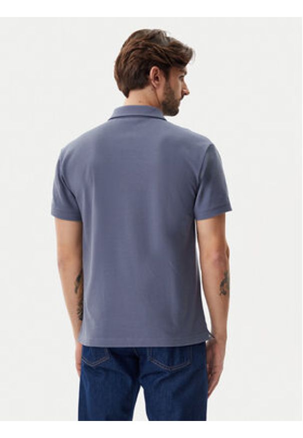 Calvin Klein Jeans Polo J30J327040 Niebieski Regular Fit. Typ kołnierza: polo. Kolor: niebieski. Materiał: bawełna