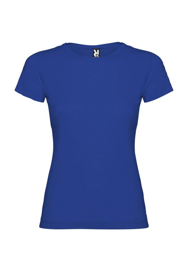 ROLY - Damska Koszulka Z Krótkim Rękawem Jamaica. Kolor: niebieski. Długość rękawa: krótki rękaw. Długość: krótkie. Sport: turystyka piesza