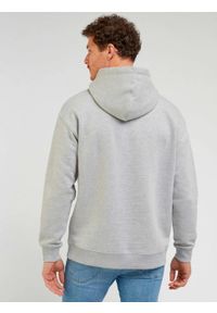 Lee - LEE MĘSKA BLUZA CORE LOOSE HOODIE SHARP GREY MELE 112341676