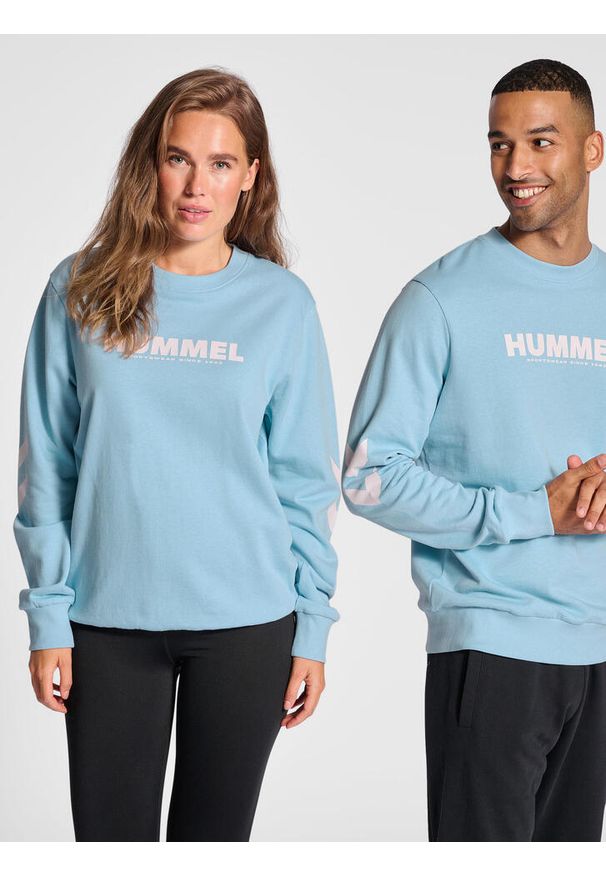 Bluza piłkarska dla dorosłych Hummel hml LEGACY. Kolor: niebieski. Sport: piłka nożna