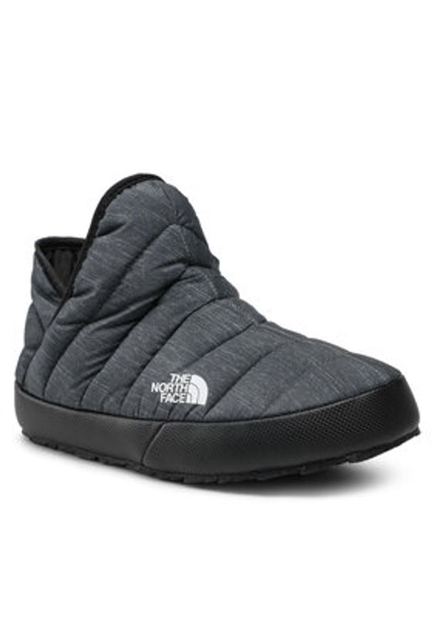 The North Face Kapcie Thermoball Traction Bootie NF0A331H4111 Szary. Kolor: szary. Materiał: materiał