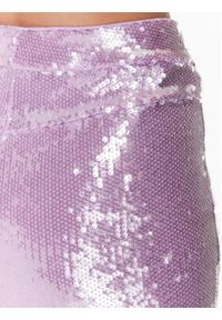 ROTATE Spodnie materiałowe Sequin RT2382 Różowy Regular Fit. Kolor: różowy. Materiał: syntetyk #4
