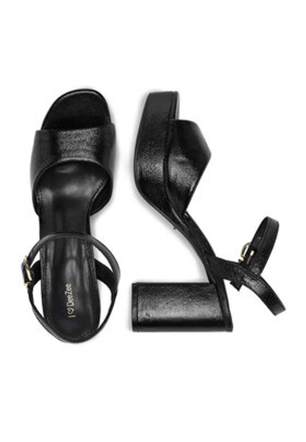 DeeZee Sandały CEO-SF79601 Czarny. Kolor: czarny. Materiał: materiał