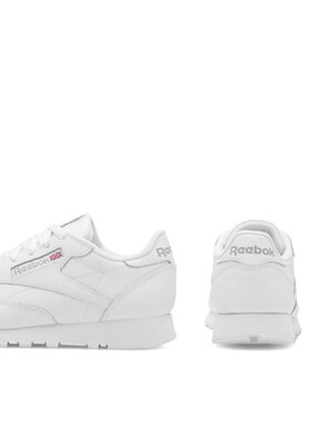 Reebok Sneakersy EO-CLASSIC LEATHER 100008496 W Biały. Kolor: biały. Materiał: syntetyk, skóra. Model: Reebok Classic