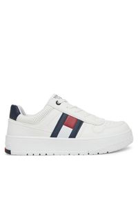 TOMMY HILFIGER - Sneakersy Tommy Hilfiger. Kolor: biały