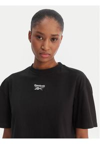 Reebok T-Shirt Klara RK25503CCW Czarny Relaxed Fit. Kolor: czarny. Materiał: bawełna #3