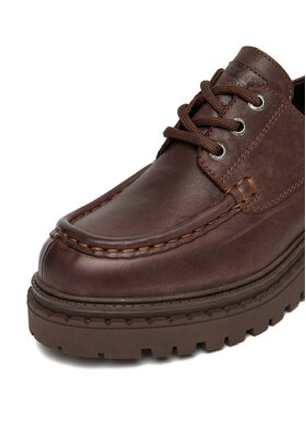 G-Star RAW - G-Star Raw Półbuty EO-MELEK-25FW28 Brązowy. Kolor: brązowy. Materiał: skóra