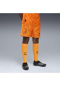 Puma - Męskie szorty bramkarskie AC Milan 25/26 PUMA Heat Fire Black Orange. Kolor: czarny. Materiał: tkanina. Sport: piłka nożna