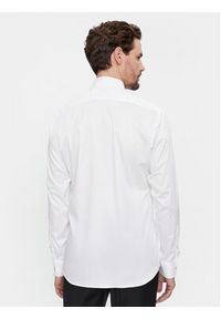 Karl Lagerfeld - KARL LAGERFELD Koszula 605036 541602 Biały Modern Fit. Typ kołnierza: dekolt w karo. Kolor: biały. Materiał: bawełna
