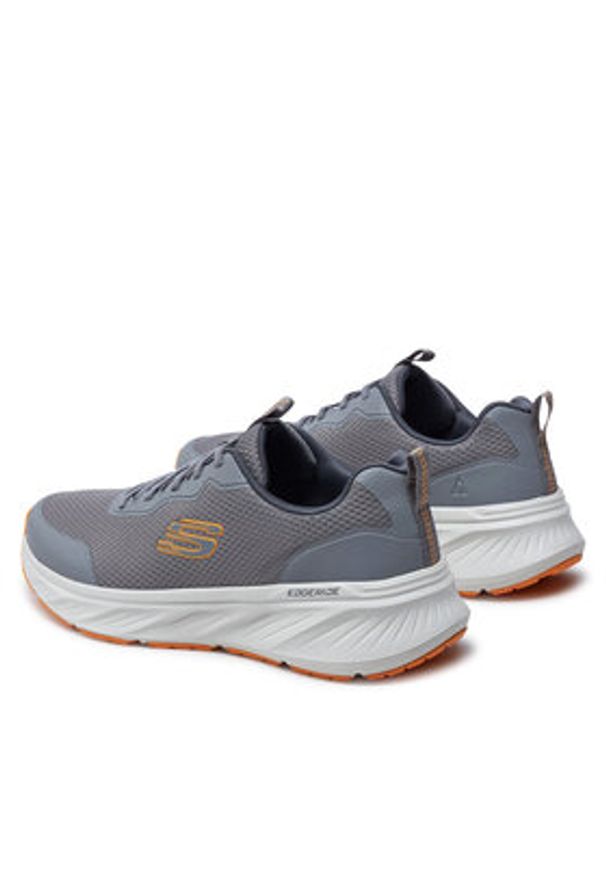 skechers - Skechers Sneakersy Zapatilla Edgeride 232835/GYOR Szary. Kolor: szary. Materiał: materiał