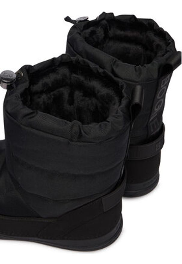 Bogner Śniegowce Laax 10 32547554 Czarny. Kolor: czarny. Materiał: skóra