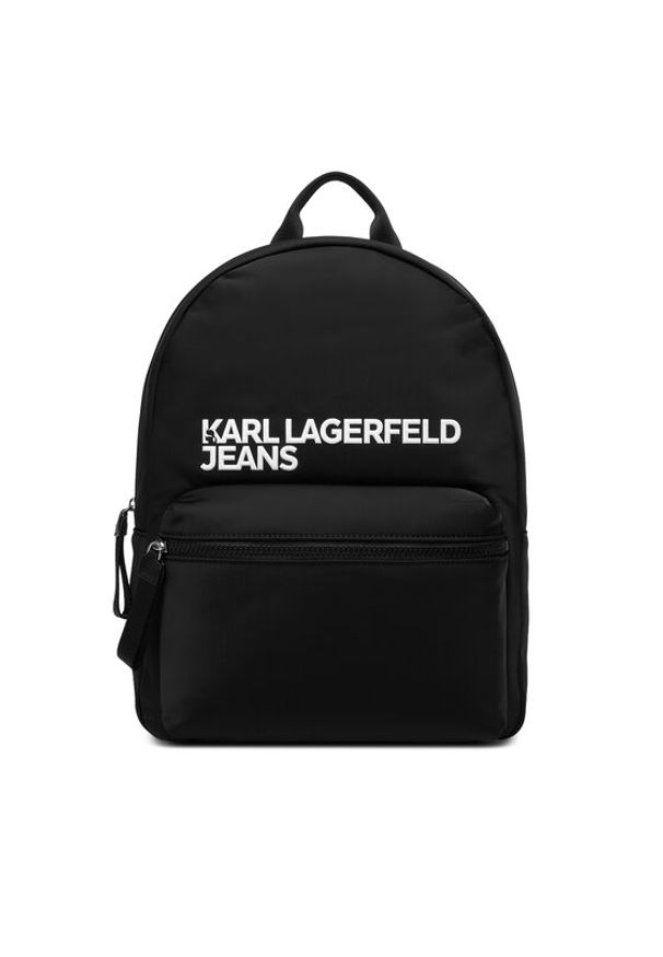 Karl Lagerfeld Jeans Plecak A4W30294 Czarny. Kolor: czarny. Materiał: materiał