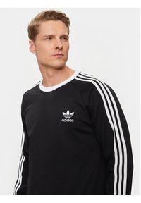 Adidas - adidas Longsleeve Adicolor Classics 3-Stripes Long-Sleeve Top IA4877 Czarny Slim Fit. Kolor: czarny. Materiał: bawełna. Długość rękawa: długi rękaw