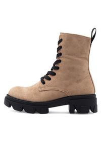 DeeZee Botki WS5598-23 Brązowy. Kolor: brązowy. Materiał: materiał