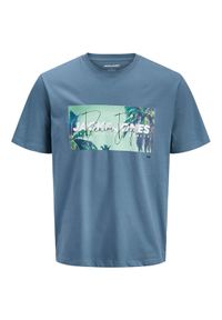 Jack & Jones T-Shirt Indiana Tee 12288112 Granatowy Regular Fit. Kolor: niebieski. Materiał: bawełna #1