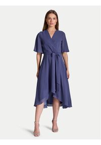 Swing Sukienka koktajlowa 5AI10200 Niebieski Regular Fit. Kolor: niebieski. Materiał: syntetyk. Styl: wizytowy #1