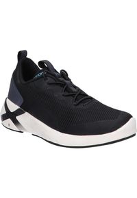 Geox - Buty GEOX J PLAYKIX BOY Czarny. Kolor: czarny. Materiał: syntetyk, skóra. Sport: turystyka piesza
