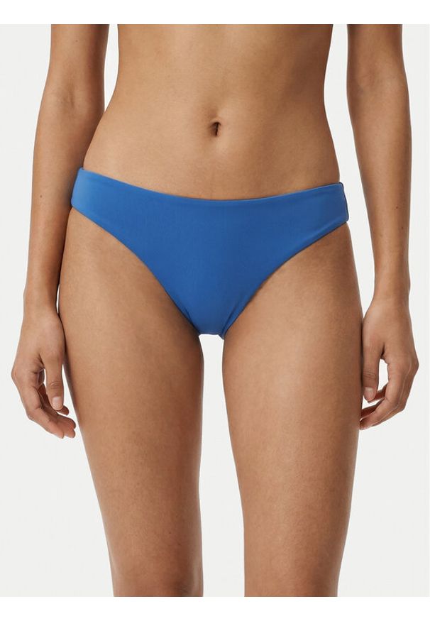 Seafolly Dół od bikini S.Collective 40473-942 Niebieski. Kolor: niebieski. Materiał: syntetyk