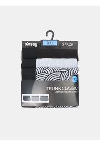 Sinsay - Bawełniane bokserki Long 3 pack - wielobarwny. Materiał: bawełna
