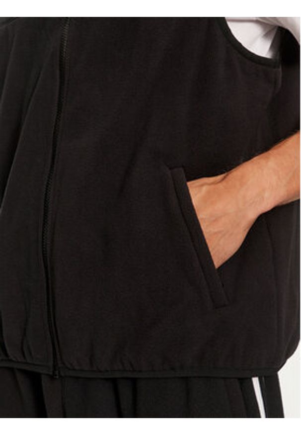 Adidas - adidas Kamizelka adicolor 3-Stripes IZ4799 Czarny Regular Fit. Kolor: czarny. Materiał: syntetyk