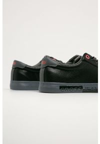 Cross Jeans Tenisówki męskie kolor czarny. Nosek buta: okrągły. Zapięcie: sznurówki. Kolor: czarny. Materiał: guma #4