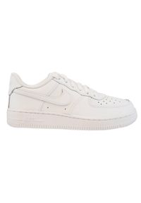 Buty sportowe dla dzieci Nike Air Force 1 (PS) LOW LE Triple. Kolor: biały. Model: Nike Air Force #1