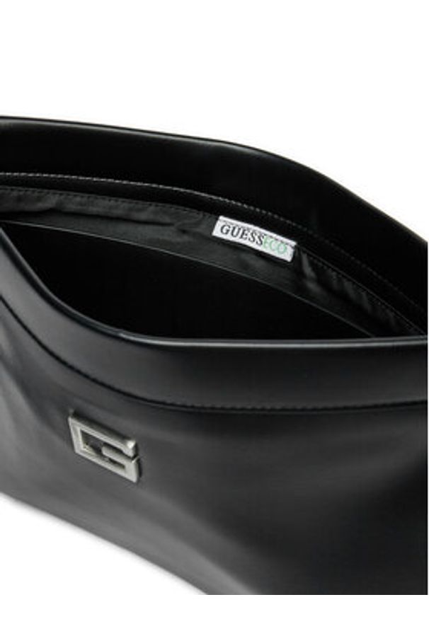 Guess Saszetka PMPASS P5156 Czarny. Kolor: czarny. Materiał: skóra