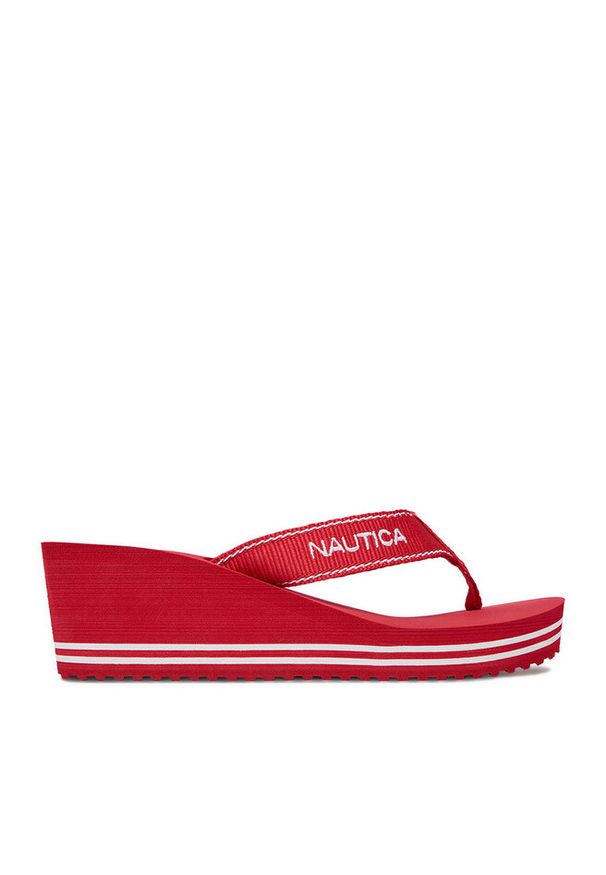 Japonki Nautica. Kolor: czerwony