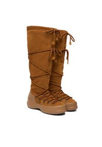 Moon Boot Śniegowce Mb Luna Boot Extra 80D2480200 Brązowy. Kolor: brązowy. Materiał: zamsz, skóra #4
