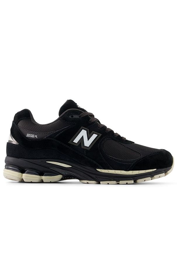 Buty unisex New Balance U2002RL - czarne. Kolor: czarny. Materiał: guma, zamsz. Szerokość cholewki: normalna