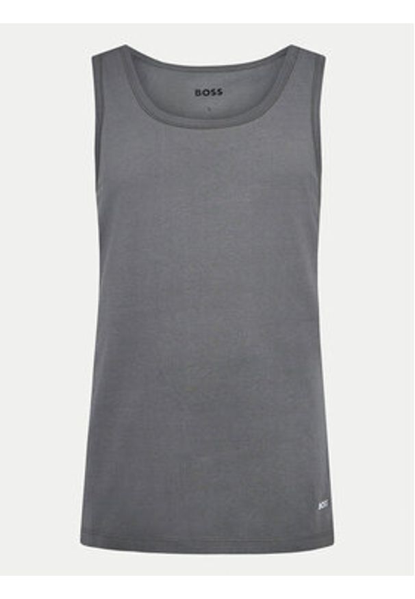 BOSS Komplet 3 tank topów 50532476 Kolorowy Regular Fit. Materiał: bawełna. Wzór: kolorowy