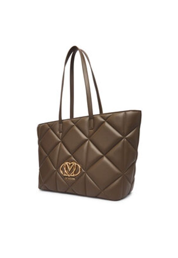 Love Moschino - LOVE MOSCHINO Torebka JC4120PP1OLC0203 Brązowy. Kolor: brązowy. Materiał: skórzane