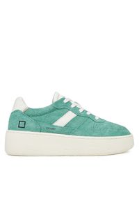 Sneakersy D.A.T.E.. Kolor: zielony