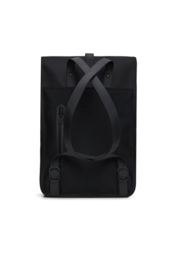 Rains Plecak Backpack Mini W3 13020 Czarny. Kolor: czarny. Materiał: materiał